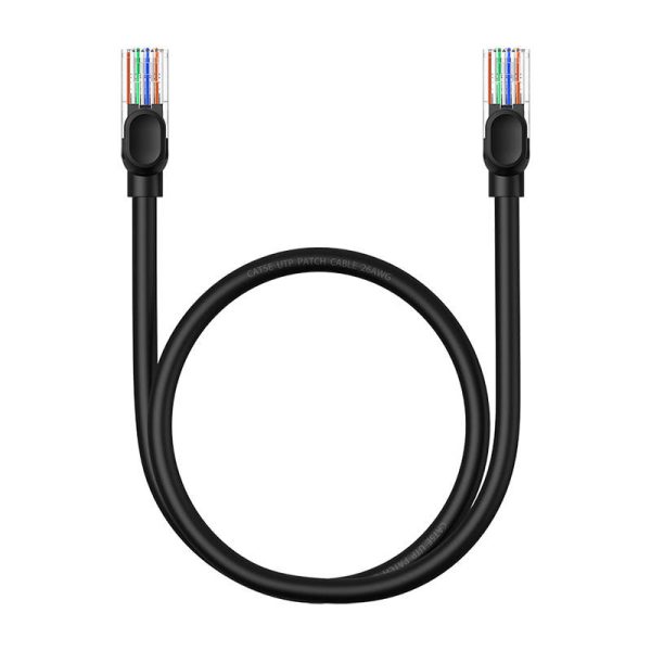 Baseus Ethernet CAT5, 0,5m network cable (black) - Image 3