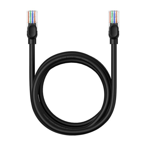 Baseus Ethernet CAT5, 2m network cable (black) - Image 2
