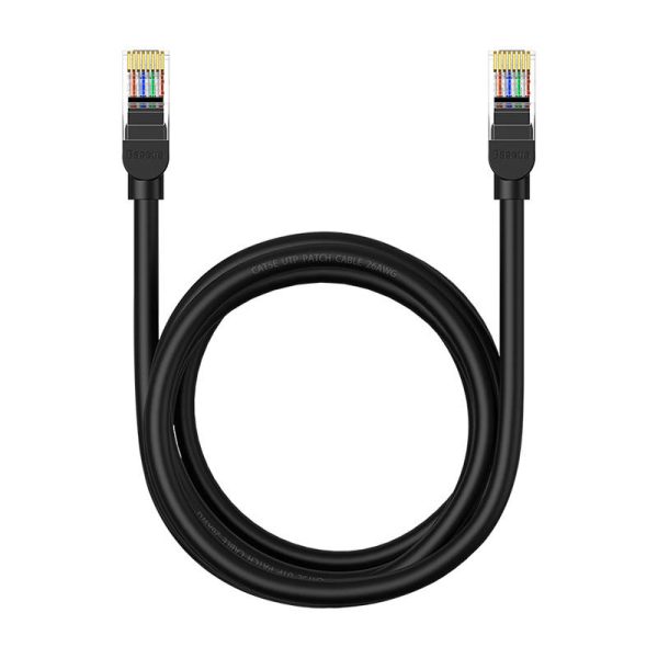 Baseus Ethernet CAT5, 2m network cable (black) - Image 3
