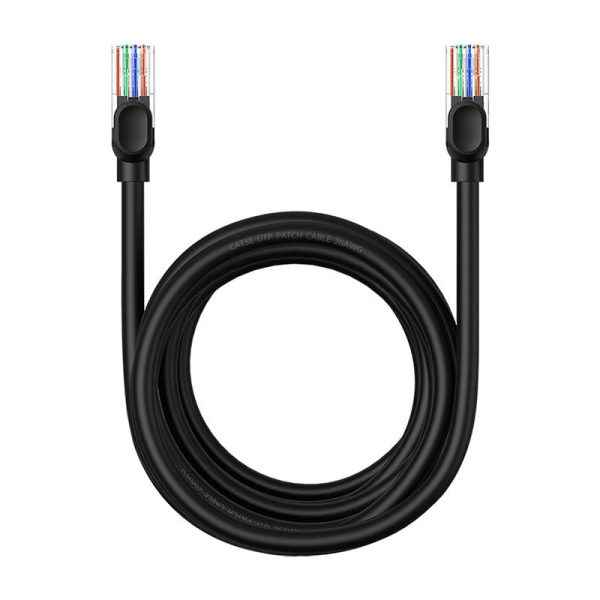 Baseus Ethernet CAT5, 5m network cable (black) - Image 2