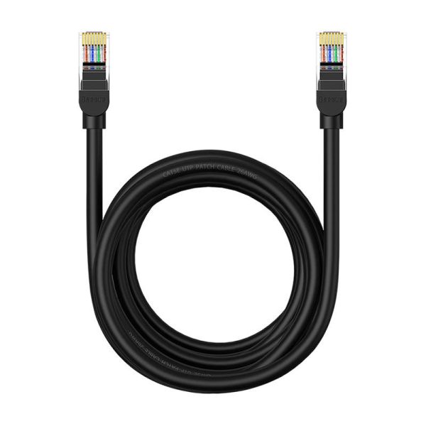 Baseus Ethernet CAT5, 5m network cable (black) - Image 3