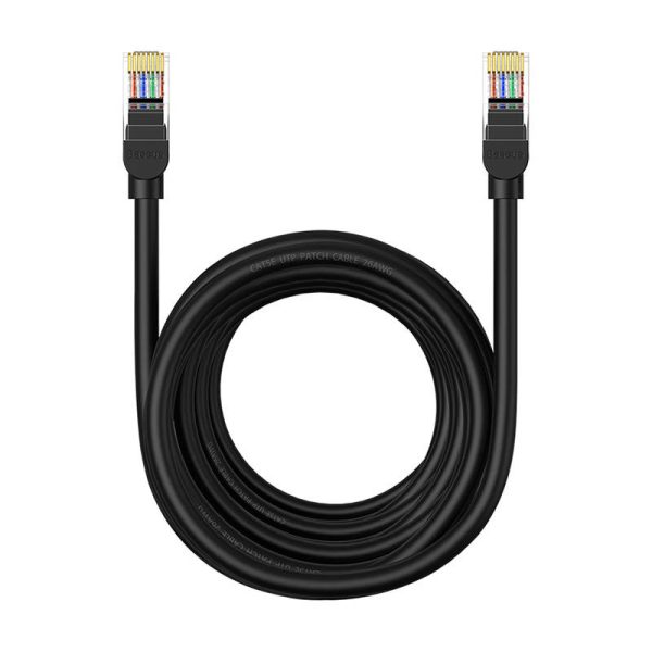 Baseus Ethernet CAT5, 8m network cable (black) - Image 3