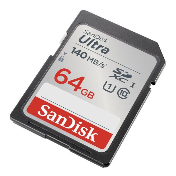 Memory card SANDISK ULTRA SDXC 64GB 140MB/s UHS-I Class 10 (SDSDUNB-064G-GN6IN) - Image 2