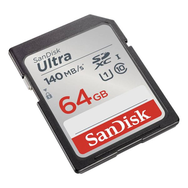 Memory card SANDISK ULTRA SDXC 64GB 140MB/s UHS-I Class 10 (SDSDUNB-064G-GN6IN) - Image 3