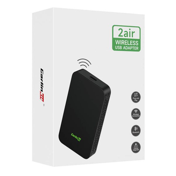 Carlinkit 2AIR wireless adapter Apple Carplay/Android Auto (black) - Image 6