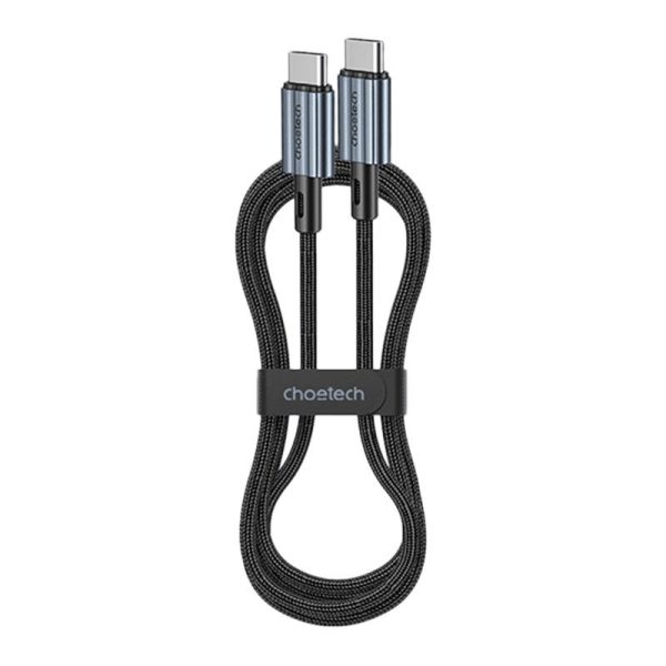 Cable USB-C do USB-C Choetech XCC-1014, PD 60W 1.2m (black) - Image 3