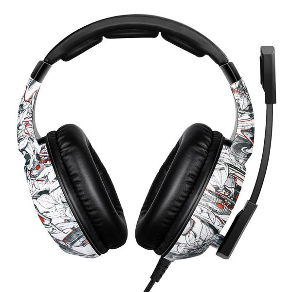 Gaming headphones ONIKUMA K19 Camou White - Image 2