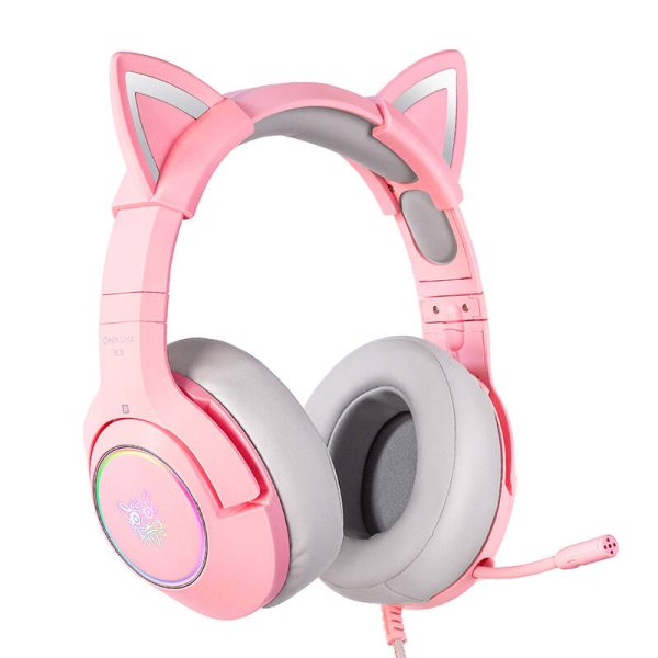 Gaming headphones ONIKUMA K9 Pink - Image 2