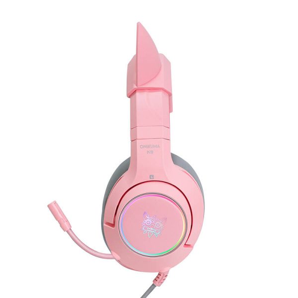Gaming headphones ONIKUMA K9 Pink - Image 4