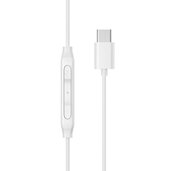 Wired Earphones Joyroom JR-EC05, Type-C (White) - Image 2