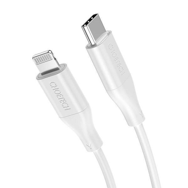 Cable Choetech IP0040 USB-C to Lightning PD18/30W 1,2m (white) - Image 6