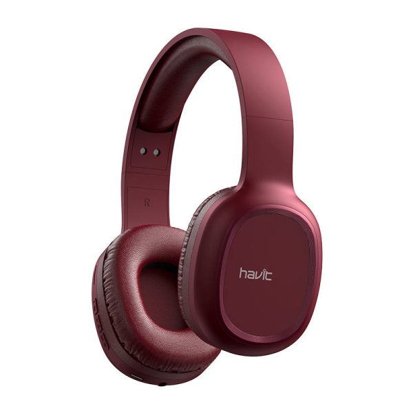 Havit H2590BT PRO Wireless Bluetooth headphones (red) - Image 5