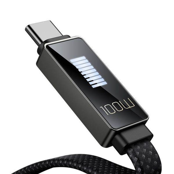 Cable Mcdodo CA-4980 USB to USB-C with display 1.2m (black) - Image 2