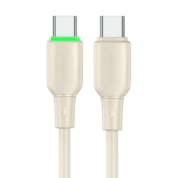 Cable USB-C do USB-C Mcdodo CA-4770 65W 1.2m (beige) - Image 2