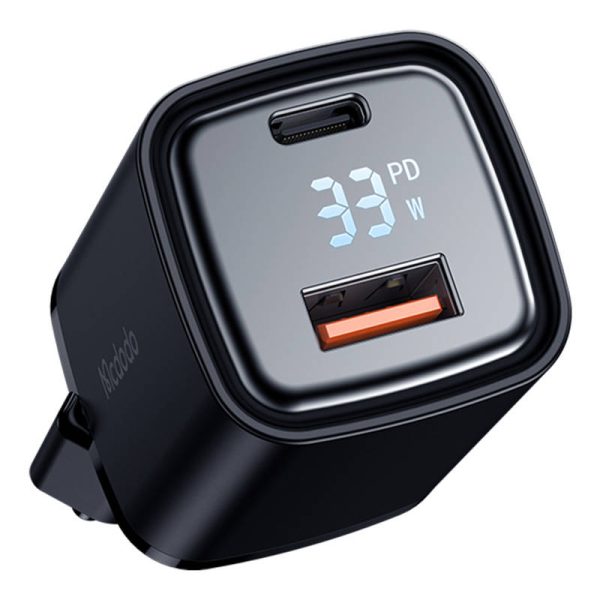 Charger McDodo CH-1701 33W with display (black) - Image 3