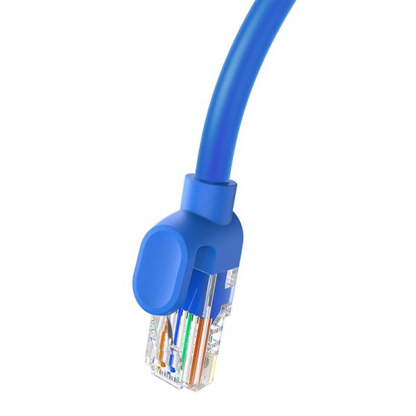 Round Cable Baseus Ethernet RJ45, Cat.6, 0,5m (blue) - Image 5
