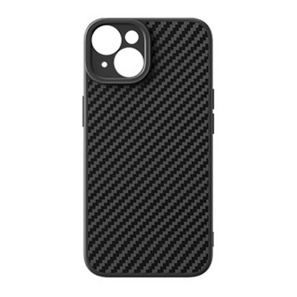 Case Baseus Synthetic Fiber iPhone 15 Plus + tempered glass - Image 3