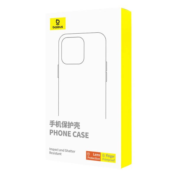 Case Baseus Synthetic Fiber iPhone 15 Plus + tempered glass - Image 5