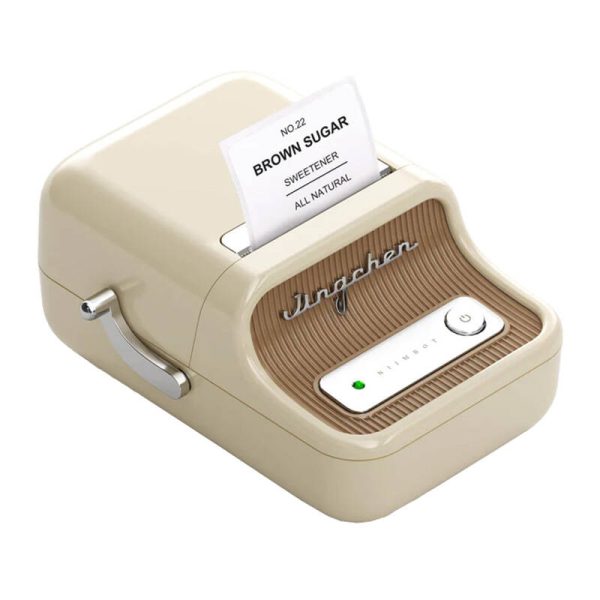 Portable Label Printer Niimbot B21 (Cream) — изображение 2