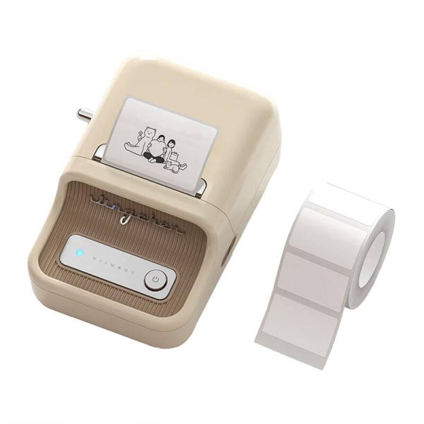 Portable Label Printer Niimbot B21 (Cream) — изображение 3