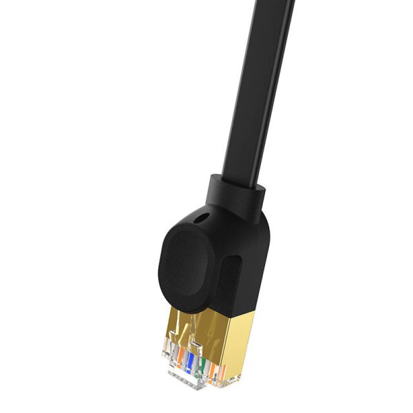 Baseus Cat 7 UTP Ethernet RJ45 Cable Flat 8 m black - Image 5