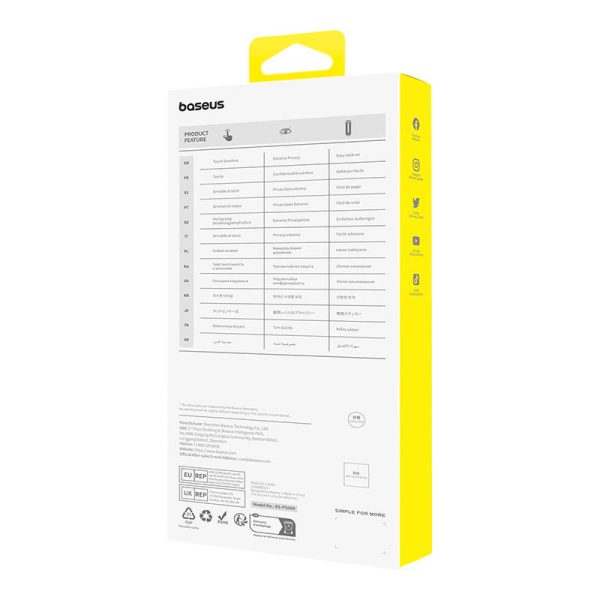 Sapphire Tempered Glass Baseus 0.3mm for iPhone 15 ProMax - Image 5