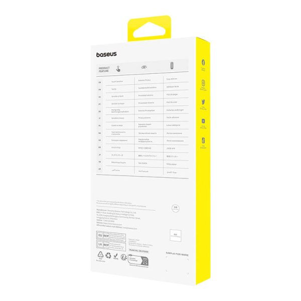 Privacy Protection Tempered Glass Baseus Sapphire iPhone 15 Pro - Image 5