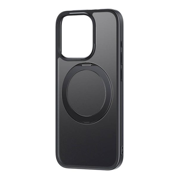 Magnetic Phone Case for iPhone 15 Baseus CyberLoop Series (Black) - Image 2