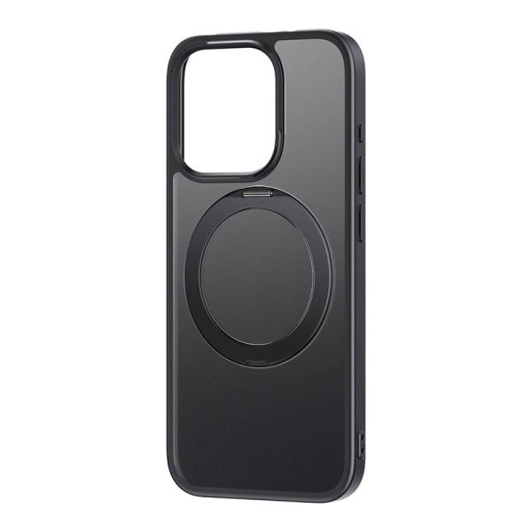 Magnetic Phone Case for iPhone 15 Plus Baseus CyberLoop Series (Black) - Image 2