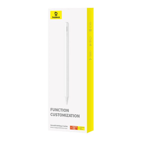 Active, multifunctional stylus Baseus Smooth Writing Series with wireless charging, USB-C (White) - Image 5
