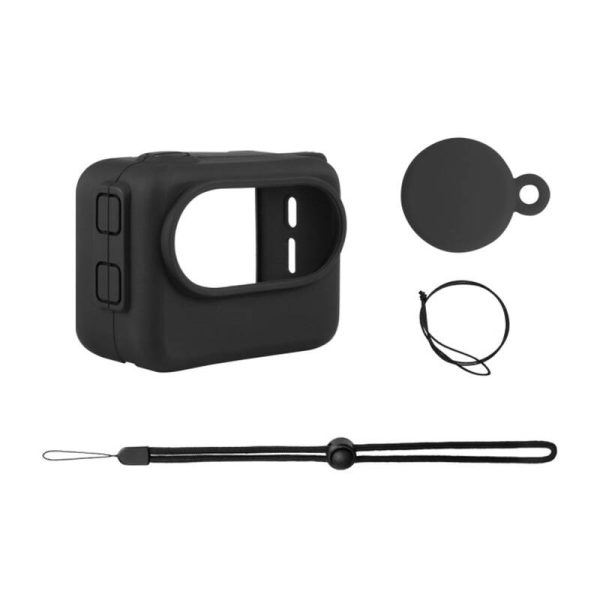 Silicon protective case Puluz for Insta360 GO 3 with lens cap - Image 4