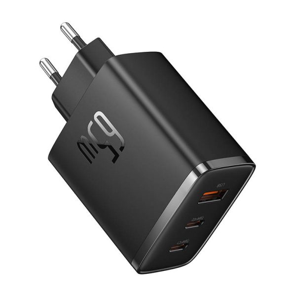 Wall charger Baseus OS-Cube Pro 2xUSB-C + USB, 65W (black) - Image 2