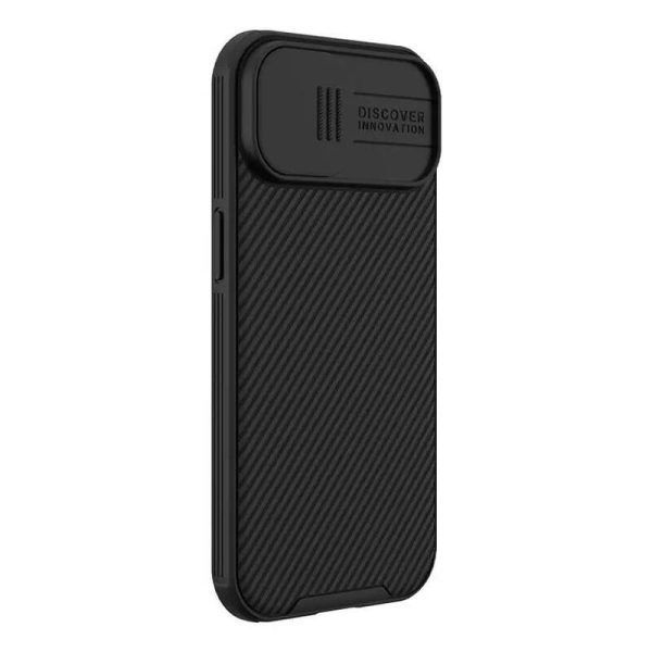 Nillkin CamShield Pro Case for iPhone 15 Plus (black) - Image 3