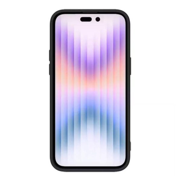 Nillkin CamShield Silky Silicone case for iPhone 15 Pro  (classic black)) - Image 6