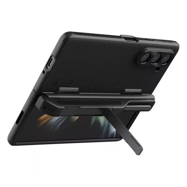 Nillkin Super Frosted Shield Fold-Pen Case for Samsung Galaxy Z Fold 5  (black) - Image 5