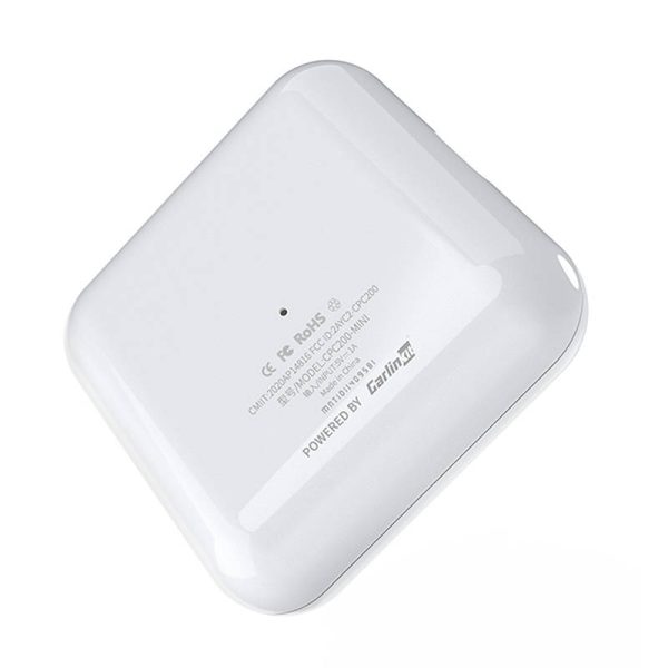 Carlinkit U2W MINI wireless adapter Apple Carplay (white) — изображение 4