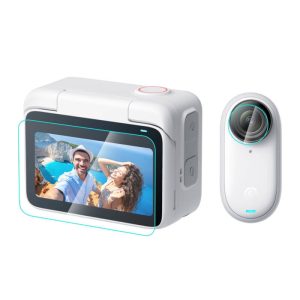 PULUZ 2-in-1 screen and lens protection film Insta360 GO 3/3S (clear)