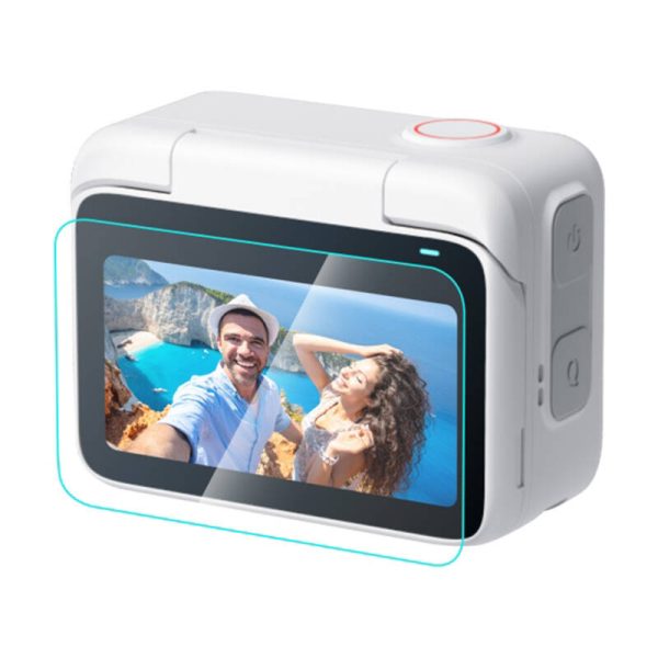 PULUZ 2-in-1 screen and lens protection film Insta360 GO 3/3S (clear) - Image 2