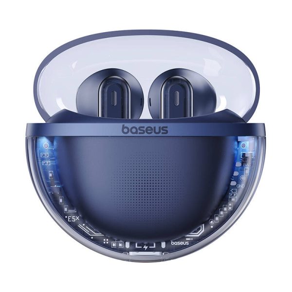 Earphones TWS Baseus Bowie E5x (blue) - Image 2