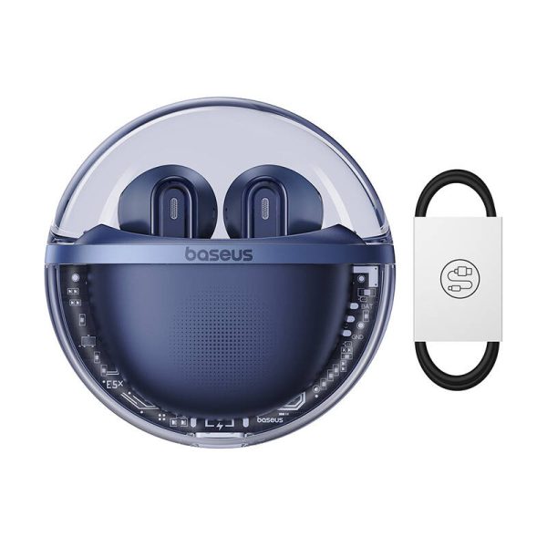 Earphones TWS Baseus Bowie E5x (blue) - Image 6