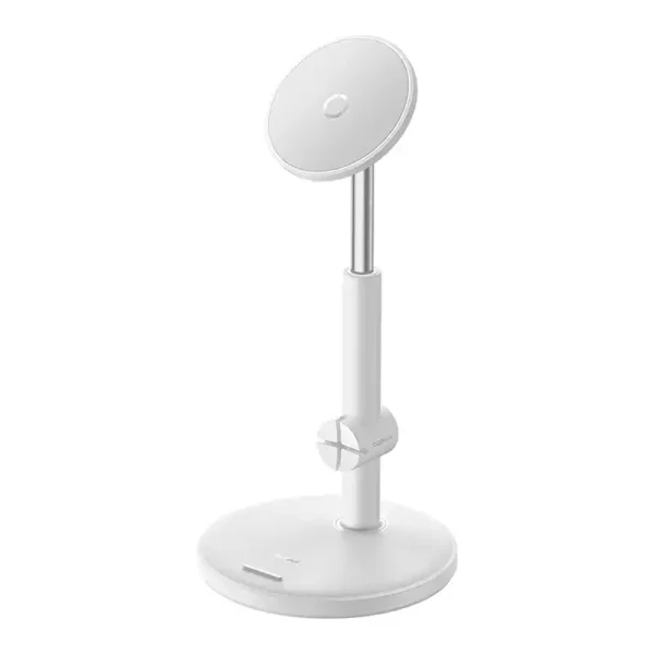 Magnetic Desktop Phone Stand Baseus MagPro (white) - Image 2