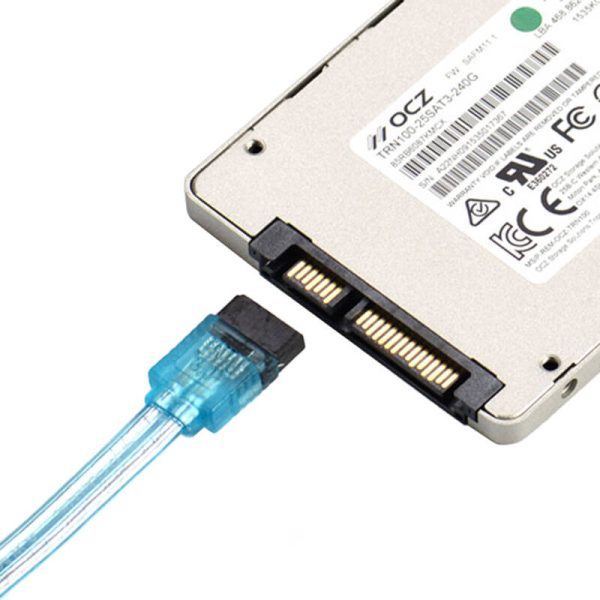 SATA 3.0 cable Vention KDDRD 6GPS 0.5m (blue) - Image 2