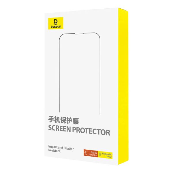 Tempered Glass Baseus Crystalline Anti-Glare iPhone 15 Plus - Image 3