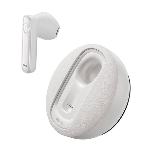 Smart wireless earpiece for car Baseus  CM10 (white) - Image 2