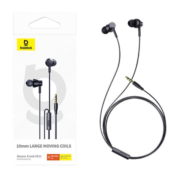 Baseus Encok HZ11 headphones - black - Image 6