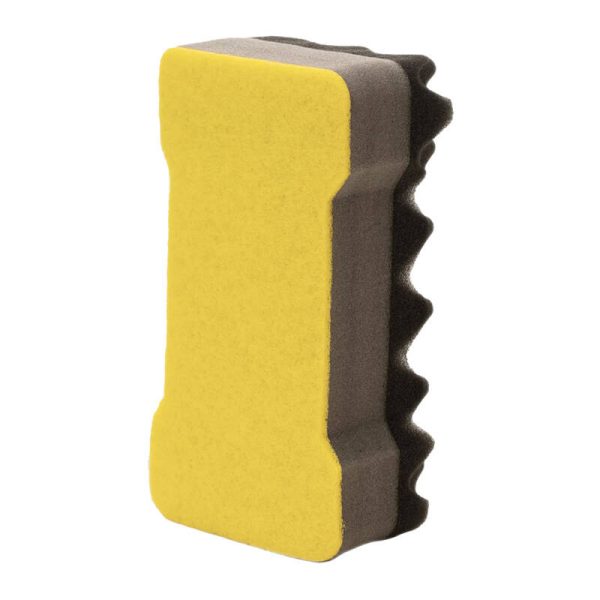 Car wash accessories set HOTO QWOGJ002 (PVC folding bucket, car sponge and towel) - Image 2