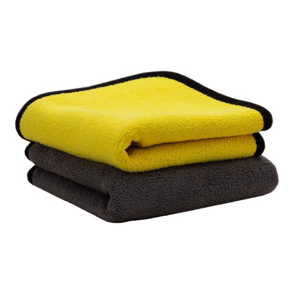 Car wash accessories set HOTO QWOGJ002 (PVC folding bucket, car sponge and towel) - Image 3