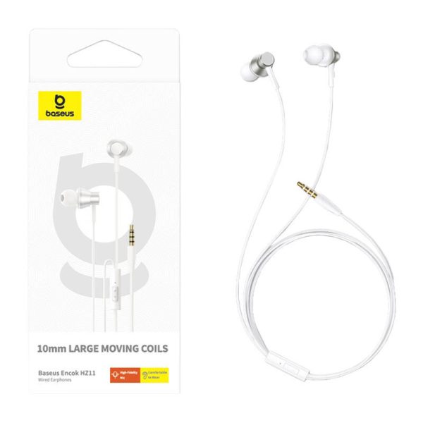 Baseus Encok HZ11 headphones - white - Image 6