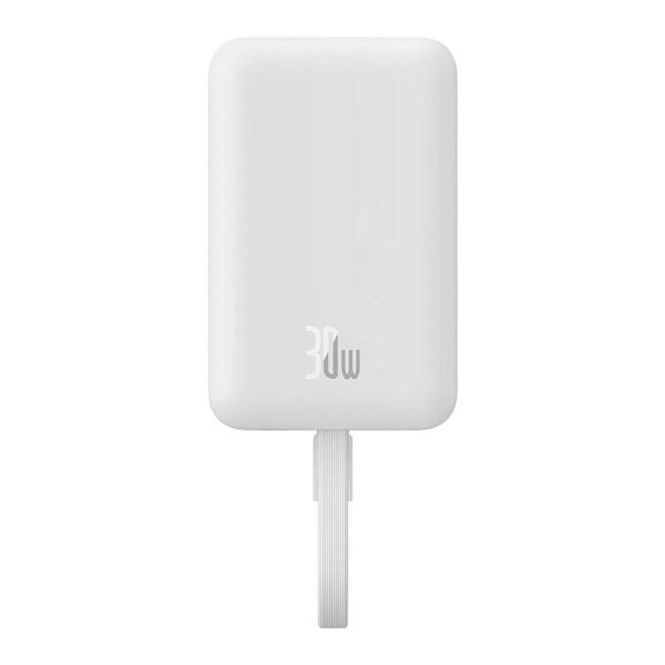 Powerbank Baseus Magnetic Mini 10000mAh, USB-C 30W MagSafe (white) - Image 2