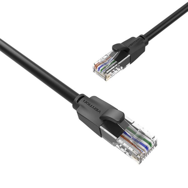 Kabel sieciowy UTP CAT6 Vention IBEBJ RJ45 Ethernet 1000Mbps 5m czarny - Image 3
